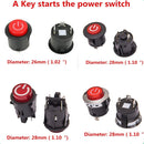 Power Switch Button Key Starter Accessory for Kids' Powered Ride-On Toys Magic Cars 2