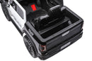12V Black Remote Control Ride-On Car with 4-Wheel Shock Absorption for Kids Aged 3-6