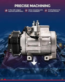 AC Compressor with Clutch for 2014-2023 Dodge 300/Charger 3.6L - Fits Challenger Magic Cars 2