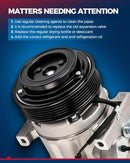 AC Compressor with Clutch for 2014-2023 Dodge 300/Charger 3.6L - Fits Challenger Magic Cars 3