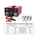 Versatile Smart LCD Display Battery Charger for 12V to 72V Systems Magic Cars 2