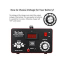 Versatile Smart LCD Display Battery Charger for 12V to 72V Systems Magic Cars 3