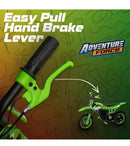 Green 12V Kids Electric Off-Road Dirt Bike for Ages 5+ Magic Cars 2