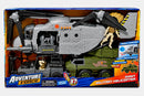 Military Helicopter Playset with Lights & Sounds - 37 Pieces Magic Cars Variant 0