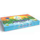 Phonics Card Game: 3-Level Magnetic Card Deck Set Magic Cars 5