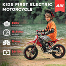 Children's Electric Dirt Bike, 36V 350W, 18.6 MPH, 14-Inch, Suitable for Ages 5-8 Magic Cars 1