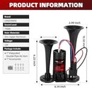 150dB Super Loud Air Horn for Vehicles - All-in-One 12V Train Horn Magic Cars 5