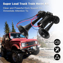 150dB Super Loud Dual Electric Air Horn for Trucks Cars and Trains Magic Cars 1