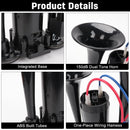 150dB Super Loud Dual Electric Air Horn for Trucks Cars and Trains Magic Cars 2