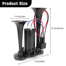 150dB Super Loud Dual Electric Air Horn for Trucks Cars and Trains Magic Cars 5