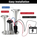 150dB Dual Electric Air Horn for Trucks Cars and Trains Super Loud Powerful Sound Magic Cars 3