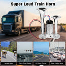 150dB Dual Electric Air Horn for Trucks Cars and Trains Super Loud Powerful Sound Magic Cars 4