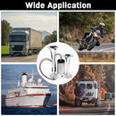 150dB Dual Electric Air Horn for Trucks Cars and Trains Super Loud Powerful Sound Magic Cars 6