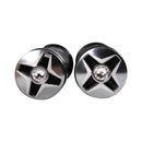 Aluminum Rhinestone Grip Set (Grey, 7/8") (Universal Fit) - image 2