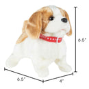 Interactive Plush Puppy Toy with Walking, Talking, and Flipping Features Magic Cars 2