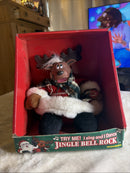 Jingle Bell Rock Plush Animated Singing Reindeer Magic Cars Variant 0