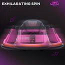 12V Kids Bumper Car with 360° Rotation and Safety Belt Pink Magic Cars 4