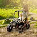 12V Dual Motor Kids Electric Ride-On UTV Toy with MP3 and USB Music Player Magic Cars 12