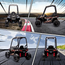 12V Dual Motor Kids Electric Ride-On UTV Toy with MP3 and USB Music Player Magic Cars 21