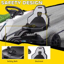 12V Electric Kids Go Kart - White Outdoor Ride-On Toy with Large Design Magic Cars 4