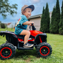 12V Red Kids ATV Quad Bike with Forward and Reverse Capabilities Magic Cars 8