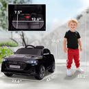 12V Kids Electric Ride-On Car with 2 Doors, Lights, and Horn for Boys and Girls Magic Cars 25