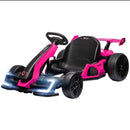 Aosom 24V Electric Go Kart in Pink with Adjustable Seat and Smooth Acceleration Magic Cars 1