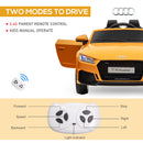6V Kids Electric Ride-On Car Licensed Audi TT RS with Suspension System Magic Cars 4