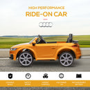 6V Kids Electric Ride-On Car Licensed Audi TT RS with Suspension System Magic Cars 5