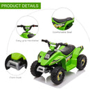 6V Electric Ride-On Car for Kids with Large Wheels, Suitable for 18-36 Months Magic Cars 18