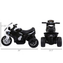 6V Licensed Kids BMW Toddler Motorcycle with Headlight Black Magic Cars 2