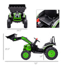 6V Kids Electric Ride-On Construction Vehicles Excavator and Bulldozer Toy Magic Cars 4