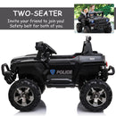 53" Large 2-Seater 12V Police Ride-On Truck with Remote Control Magic Cars 5