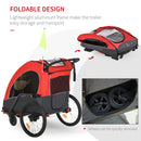 3-in-1 Foldable Kids Bike Trailer Jogger and Stroller for Child and Baby Magic Cars 6