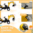 Kids Ride-On Excavator Truck with Horn – Imaginative Construction Toy Magic Cars 4