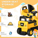Manual Pedal Ride-On Excavator Toy Licensed for Kids Magic Cars 2