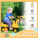 Manual Pedal Ride-On Excavator Toy Licensed for Kids Magic Cars 5