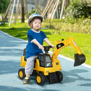 Manual Pedal Ride-On Excavator Toy Licensed for Kids Magic Cars 8