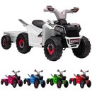 Kids ATV Quad Car with Back Trailer and Forward/Backward Drive Magic Cars 11