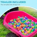 Kids ATV Quad Car with Back Trailer and Forward/Backward Drive Magic Cars 27