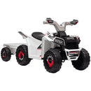 Kids ATV Quad Car with Back Trailer and Forward/Backward Drive Magic Cars 2