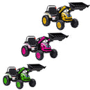 Kids 6V Ride-On Excavator Tractor with Music and Headlight Magic Cars 11