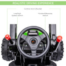 Kids 6V Ride-On Excavator Tractor with Music and Headlight Magic Cars 6