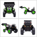 Kids 6V Ride-On Excavator Tractor with Music and Headlight Magic Cars 7