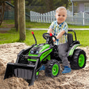 Kids 6V Ride-On Excavator Tractor with Music and Headlight Magic Cars 8