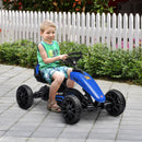 Kids Pedal Go-Kart Outdoor Ride-On Toy with Swing Axle and Adjustable Seat, Hand Brake Magic Cars 6