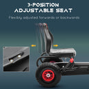 Kids Pedal Go-Kart with Hand Brake for Ages 5-12, Red Magic Cars 5