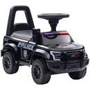 Kids Push Ride-On Police Truck with Working PA System and Horn Magic Cars Variant 0