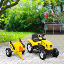 Kids Manual Pedal Ride-On Farm Tractor with Back Storage Tray Magic Cars 7