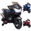 Kids Ride-On Motorcycle with Training Wheels, Lights, and Music Magic Cars 11